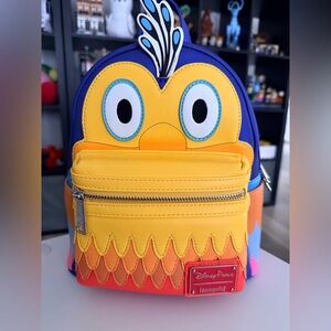 NEW DISNEY PARKS - KEVIN from UP - PIXAR LOUNGEFLY MINI BACKPACK